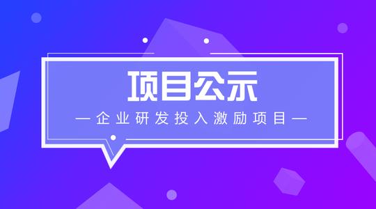 企業(yè)研發(fā)投入支持計(jì)劃項(xiàng)目
