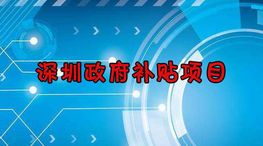 政府補貼項目代辦