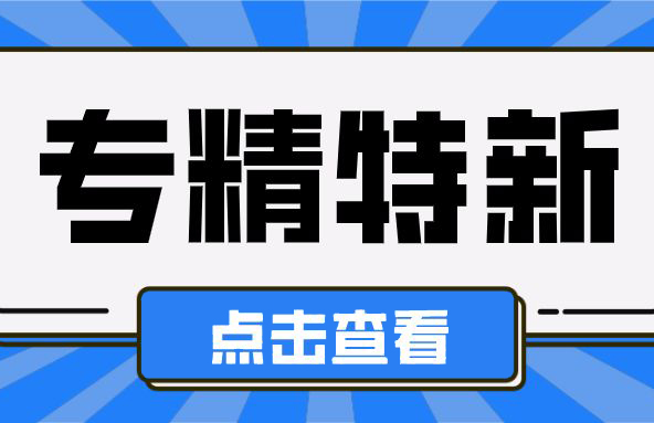 專精特新中小企業(yè)申報(bào)