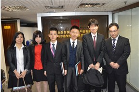 日本梶?須原特許事務(wù)所訪問我司交流合作